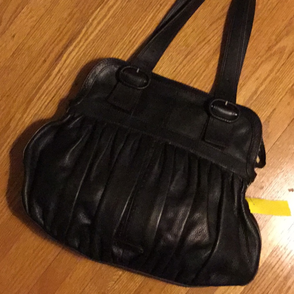 Cole Haan black leather bag